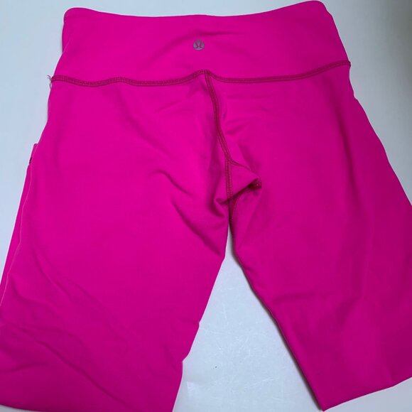 Lululemon Pink Cropped Leggings size small - Picture 1 of 4